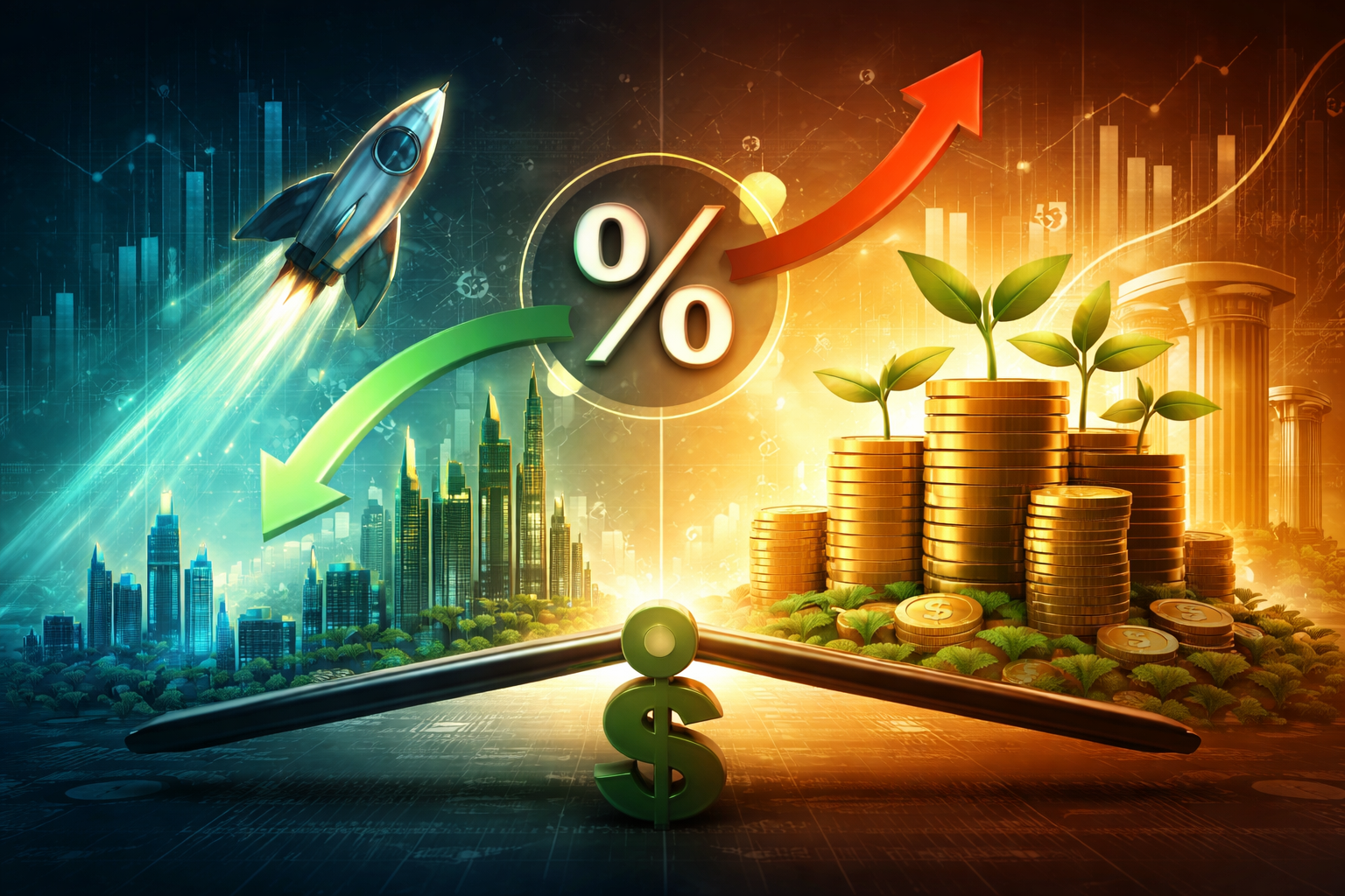 How Interest Rate Cycles Shape the Battle between Growth and Value Stocks
